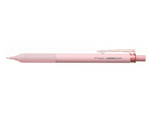 Tombow Mono Graph Lite, Lyserød, Plast, Hvid, 0,5 Mm, Rund, Plast