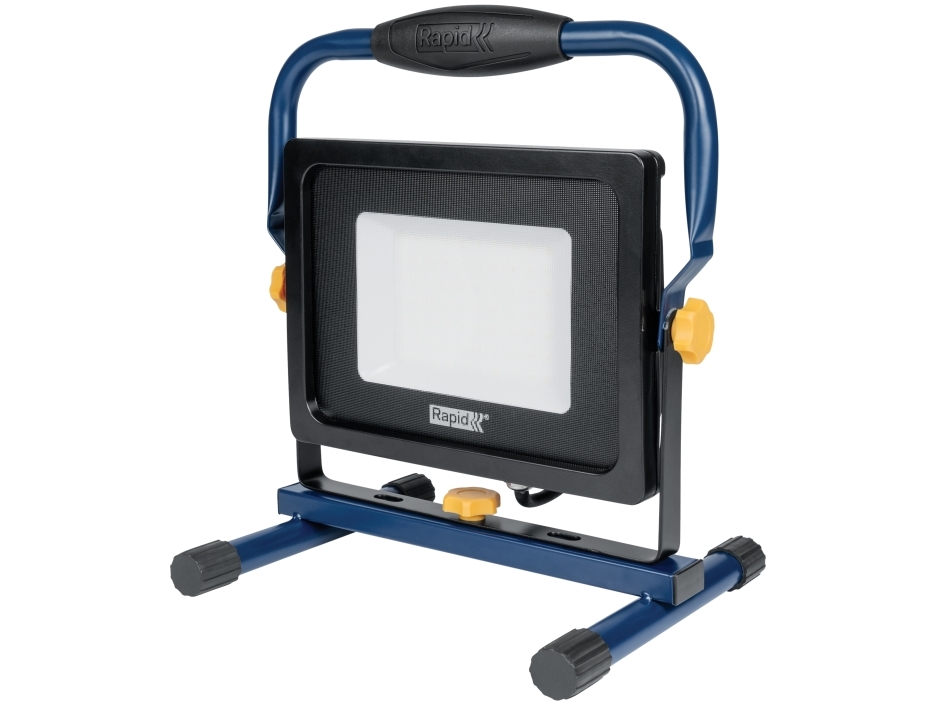 Rapid Arbejdslampe The Painter+, 50 W, LED, 1,84 kg, IP65, Sort, Blå, Fritstående arbejdslys