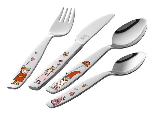 ZWILLING 1026665, Barnbestickset, Rostfritt stål, Rostfritt stål, Pojke/Flicka, 190 g, 4 delar | N - A | GameStuff