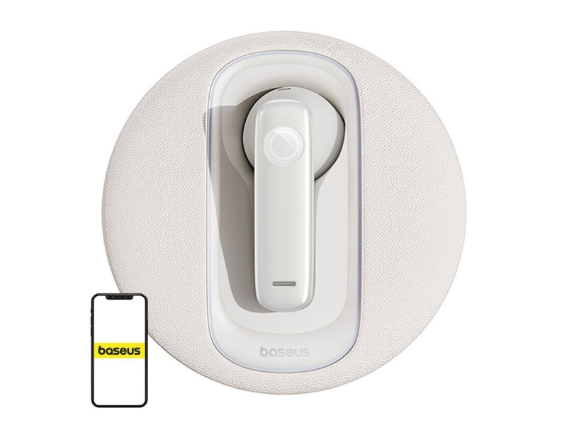 Baseus C-Mic Cm10, Kabellos, Anrufe/Musik, 4,5 G, Kopfhörer, Weiß