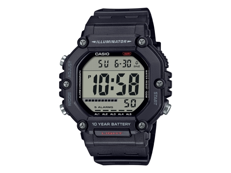 Casio herreur AE-1600H-1AVEF - digitalt armbåndsur til mænd