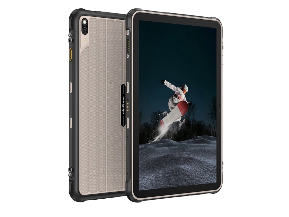 Ulefone Rugking Pad 2 Pro, 25,6 Cm (10.1"), 800 X 1280 Pixel, 128 Gb, 8 Gb, Android 16, Sort, Grå