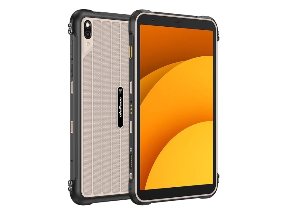 Ulefone Rugking Pad Pro, 22,1 Cm (8.68"), 1340 X 800 Pixel, 128 Gb, 8 Gb, Android 16, Grå, Sort
