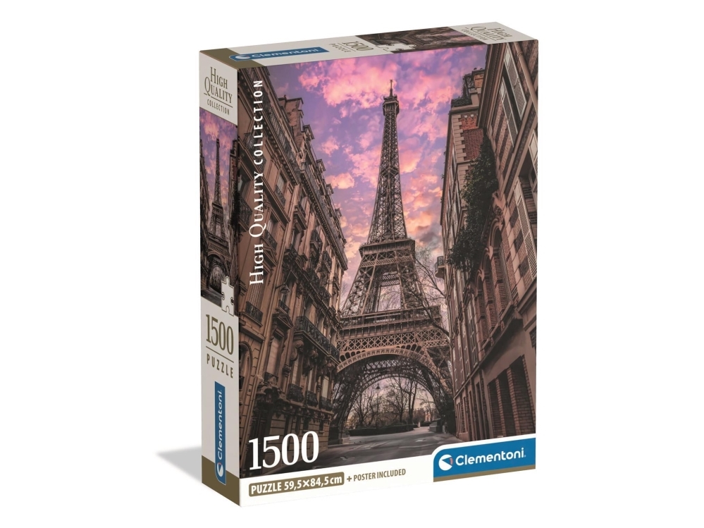Clementoni Puslespil 1500 Pcs CB High Quality Collection Paris Awakens
