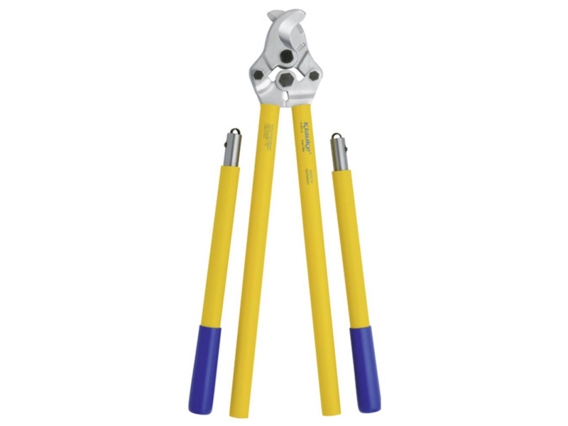Klauke K1012 Kabelschere Passend Für Aluminium- Und Kupferkabel (Ein- Und Mehrdrähtig) 38 Mm