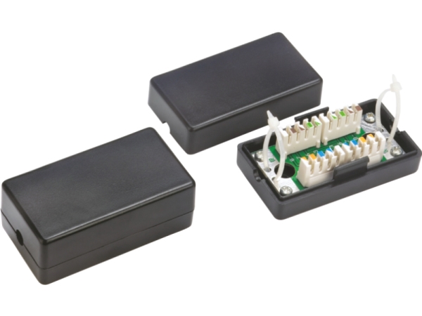Alantec Wtm06, Cat5e, Sort, 1 Stk