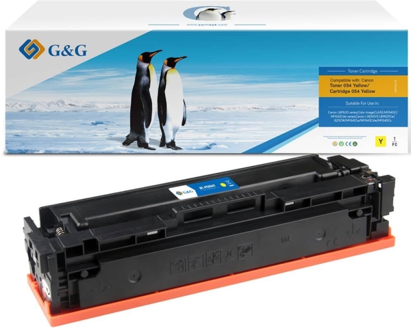 G&G Nt-Pc054y, 1200 Sider, Gul, 1 Stk