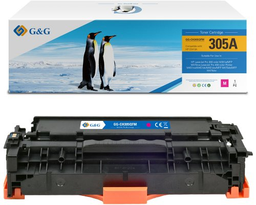 G&G Kompatibel Mit Hp 305A / Ce413a Toner Magenta - Marke:, 2600 Seiten, Magenta, 1 Stück(E)