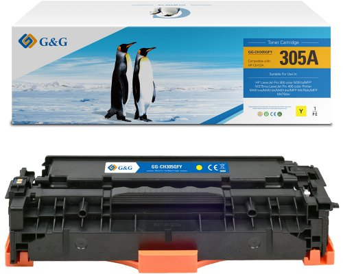 G&G Kompatible Toner Ce412a Gelb 2600S (Nt-Ph305y) Für Hp 305A