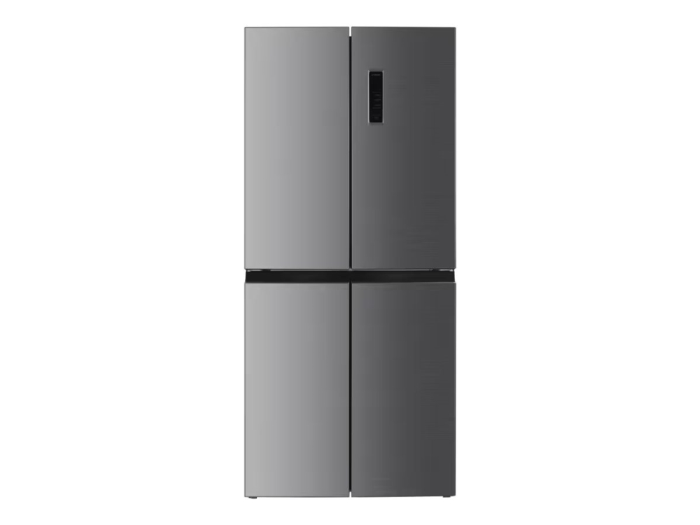 Beko GNO46623MXPN - Køleskab/fryser - frans dør-bundfryser - bredde: 79 cm - dybde: 73 cm - højde: 180 cm - 466 liter - Klasse D - kæledyrs-inox