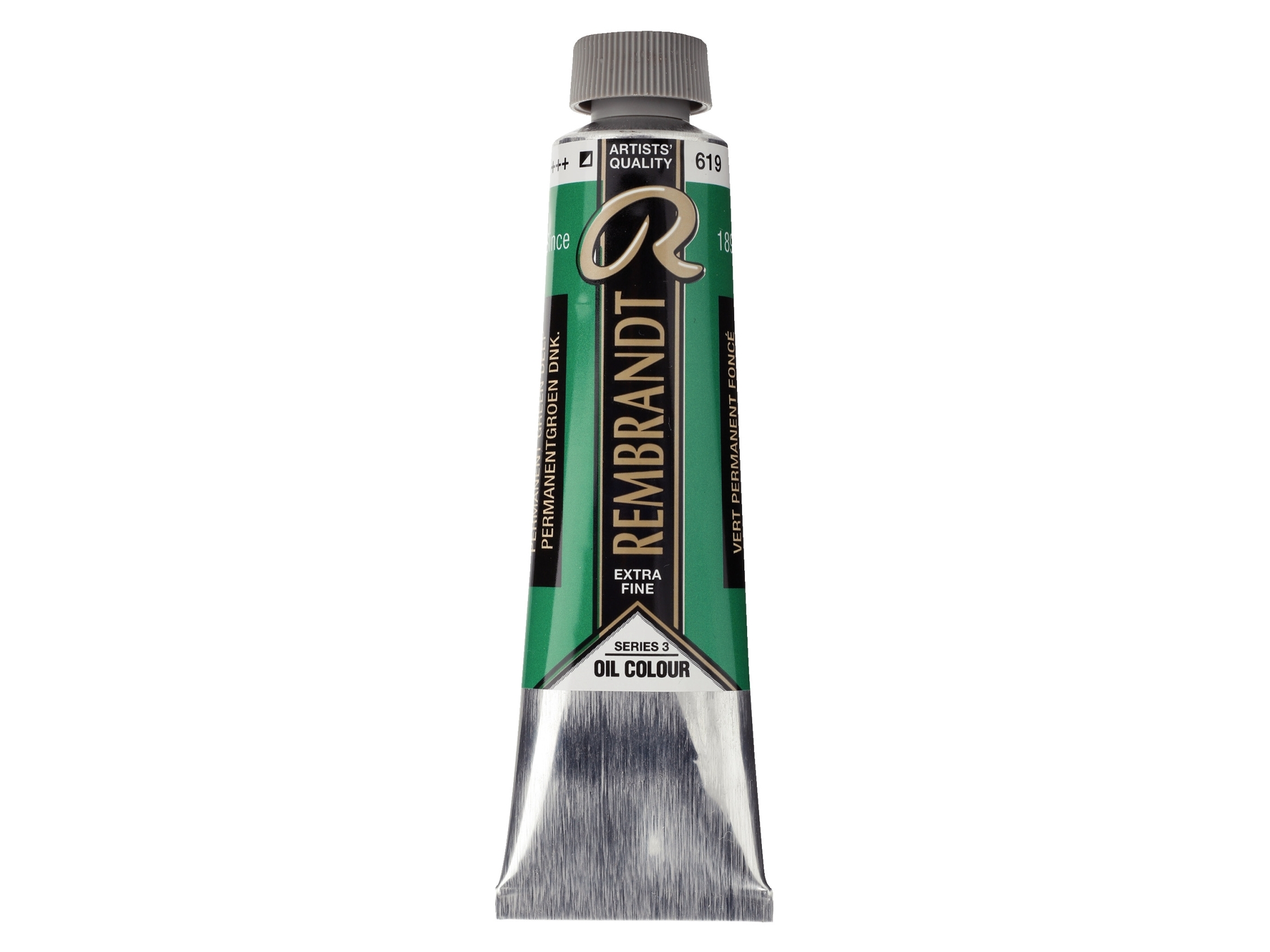 Rembrandt Oil Colour Tube Permanent Green Deep 619