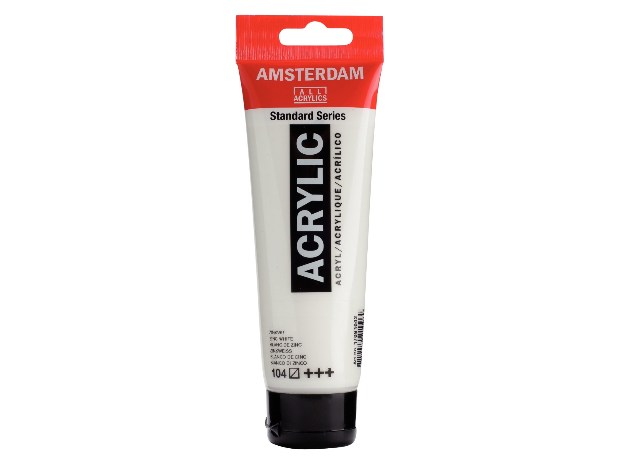Amsterdam Standard Series akrylrör 1 x Zinc White 104 | Skola & Hobby - Konstmaterial - Akryl & Akvareller | GameStuff
