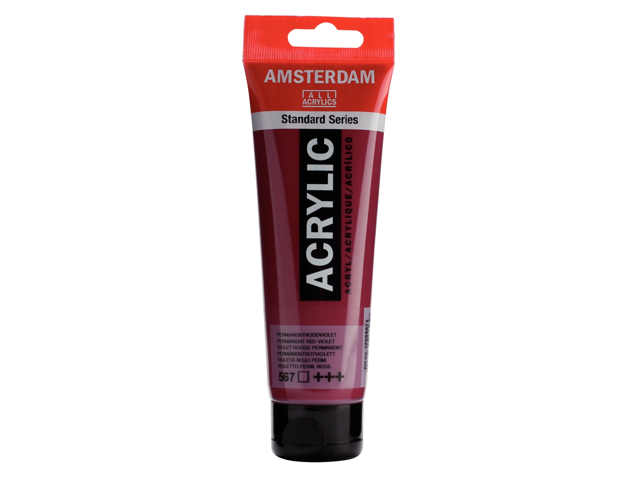 Amsterdam Standard Series akrylrör Permanent Red Violet 567 | Skola & Hobby - Konstmaterial - Akryl & Akvareller | GameStuff