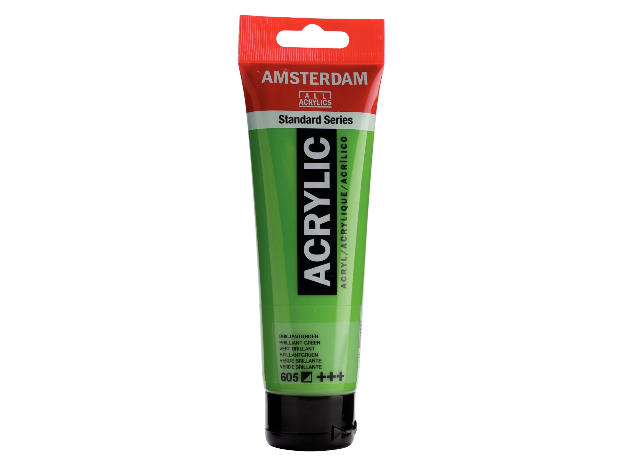 Amsterdam Standard Series akrylrör Brilliant Green 605 | Skola & Hobby - Konstmaterial - Akryl & Akvareller | GameStuff