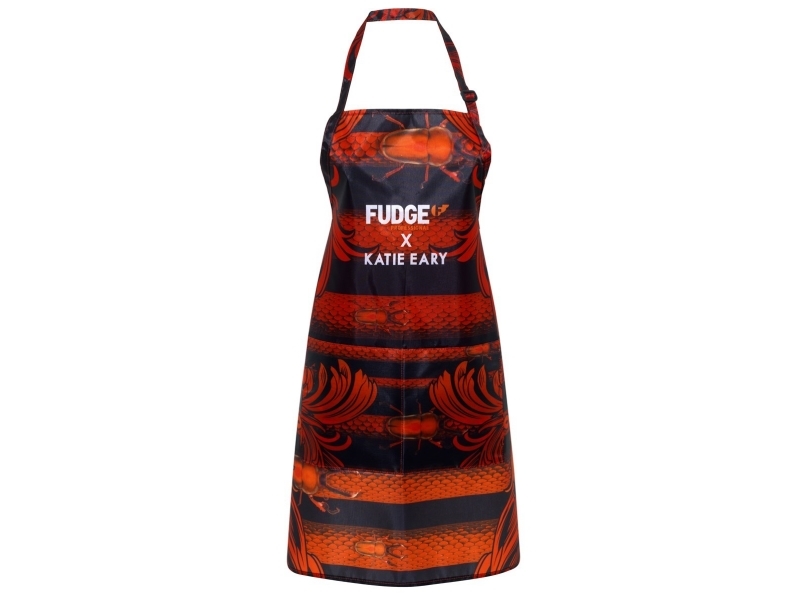 Fudge Professional, Katie Eary, Hair Tinting Apron, Red/Black