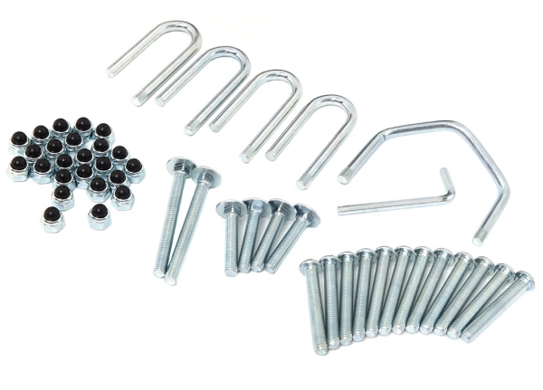 Hörby Bruk Cancan-taske med skruer osv.