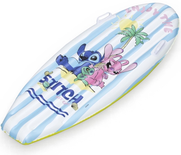 Bestway oppblåsbar vannmadrass/float DESKA Disney Lilo & Stitch 114x46 cm 9104V EDUKAMP