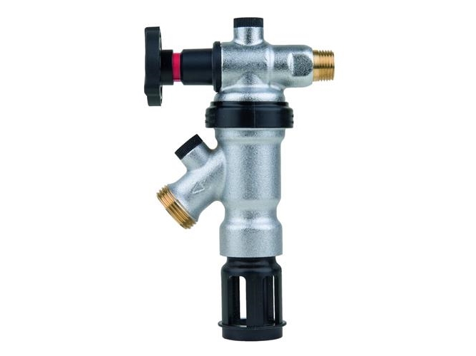 Braukmann TBS 1/2 vent.f/sp.h. - TBS vent. cat. 4 w/barrier - 1/2nip. asennettu hanan kohdalle