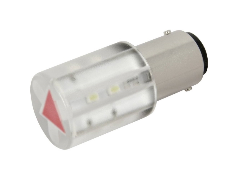 Cml Innovative Technologies 18560350 Led-Signalleuchte Rot Ba15d 24 V/Dc, 24 V/Ac 1300 Mcd