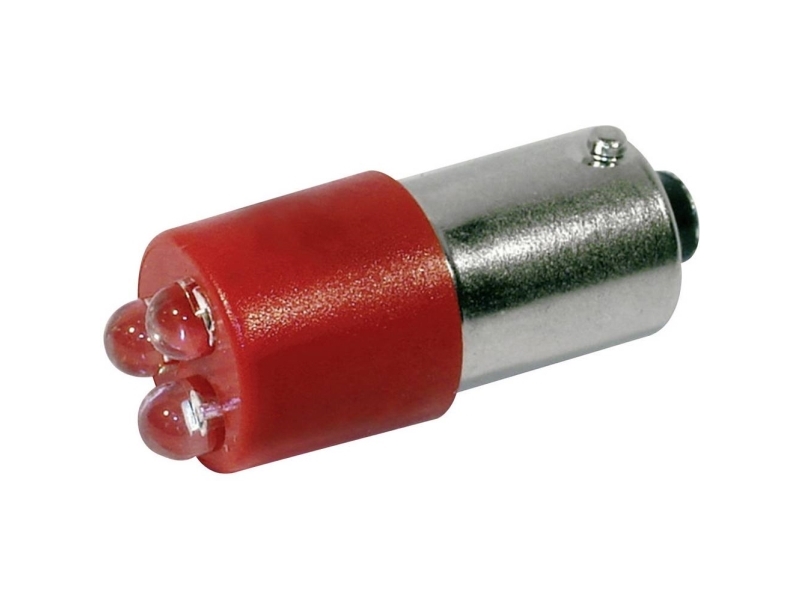 Cml Innovative Technologies 18620350 Led-Signallampe Rød Ba9s 24 V/Dc, 24 V/Ac 400 Mcd