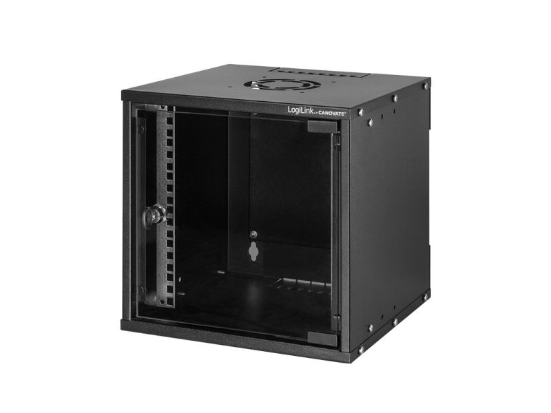 Logilink W66z30b, Wandhalterung, 6U, 30Kg, 5Kg, Schwarz