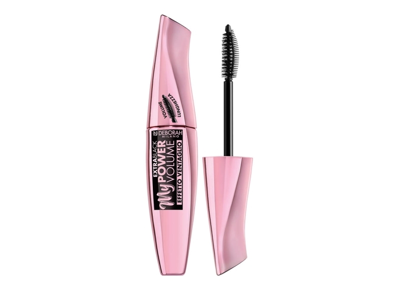 Deborah Milano Mascara My Power Volume Extra Black Fan Effect Thick Curved And Extended Extra Black