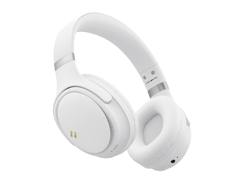 Havit Pro Anc Bluetooth Kulaklik Beyaz, Trådløs, Opkald/Musik/Sport/Hverdag, Headset, Hvid