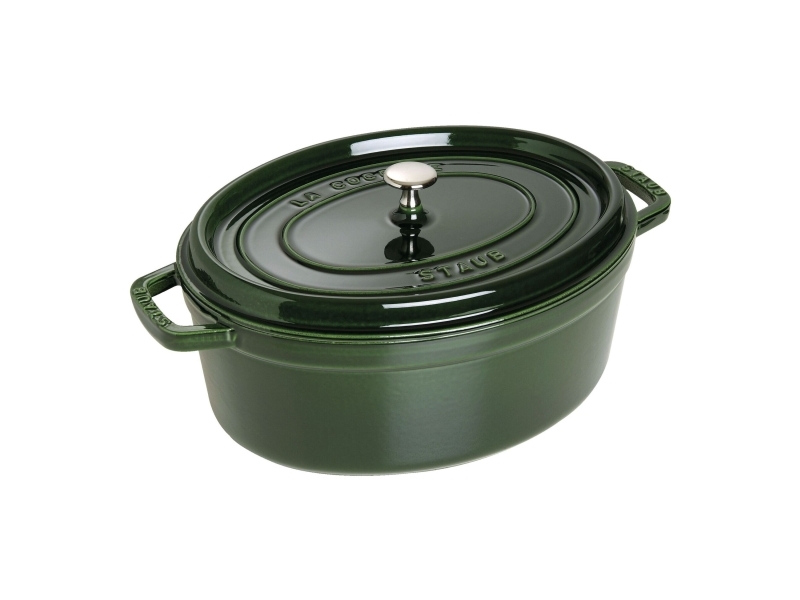 Staub 40509-691-0, 6,7 l, Grön, Gjutjärn, Emalj, Keramiska, gas, halogen, Induktion, 260 ° C