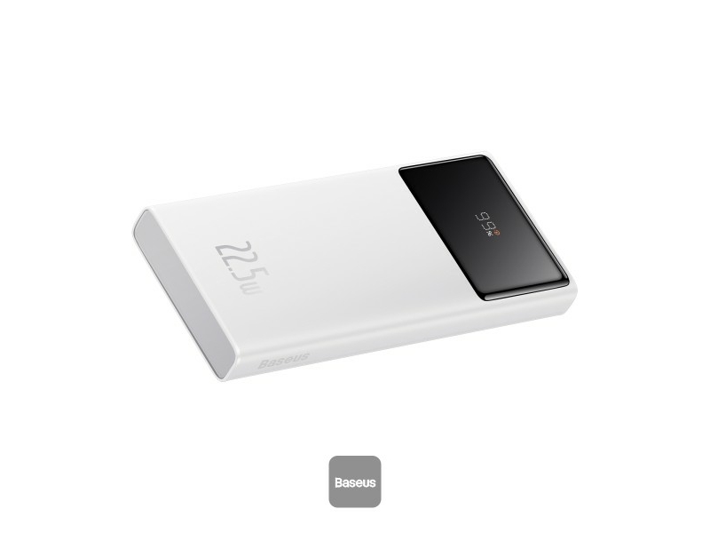 Baseus Star-Lord, 10000 Mah, Super Fast Charging, 22,5 W, Weiß