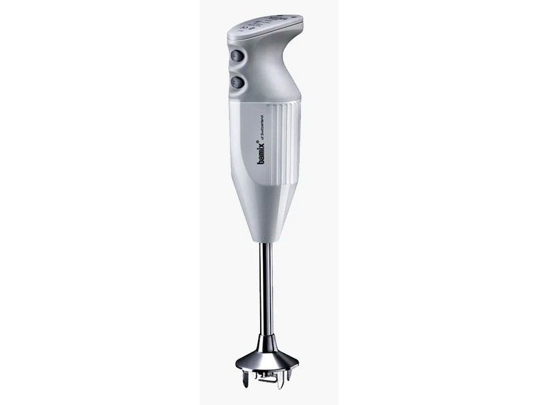 Bamix Mono, Nedsænkning blender, 1,8 m, 200 W, Lys grå, Hvid