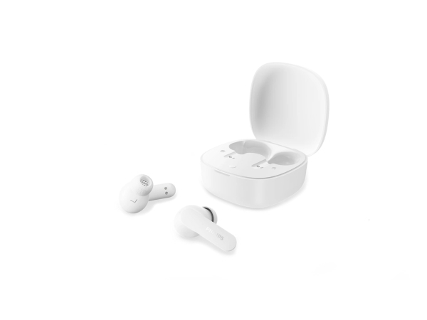 Philips Tat2200wt/00, True Wireless Stereo (Tws), 20 - 20000 Hz, Anrufe/Musik, 34 G, Kopfhörer, Weiß