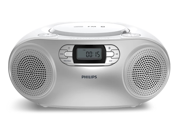 Philips TAZ2000S/10, 1,15 kg, Sølv, Bærbar CD-afspiller