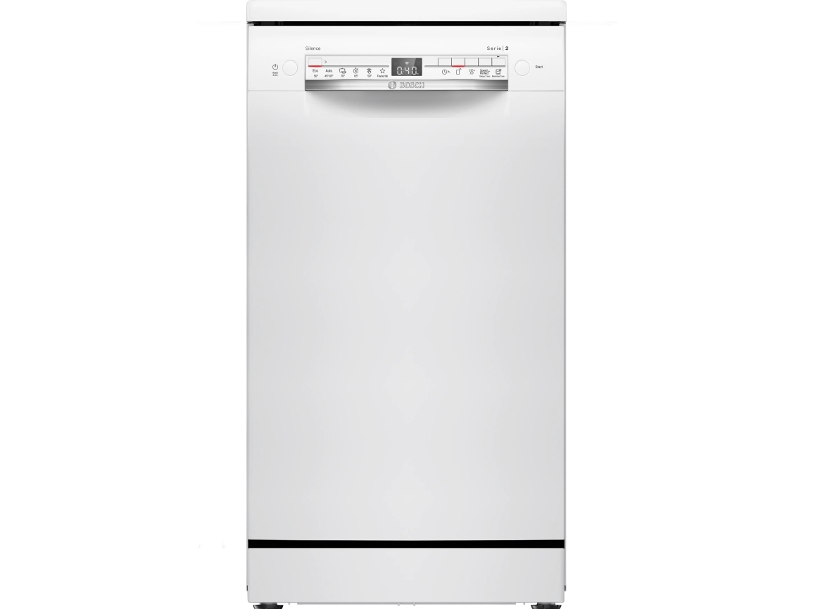 Bosch Serie 2 Sps2hkw55e, Freistehend, Single (45 Cm Breit), Weiß, Tasten, 1,75 M, 1,65 M