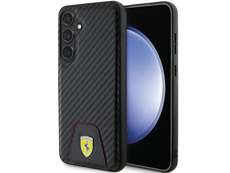 Ferrari 3666339242572, Cover, Samsung, Galaxy S24+, 17 Cm (6.7"), Sort