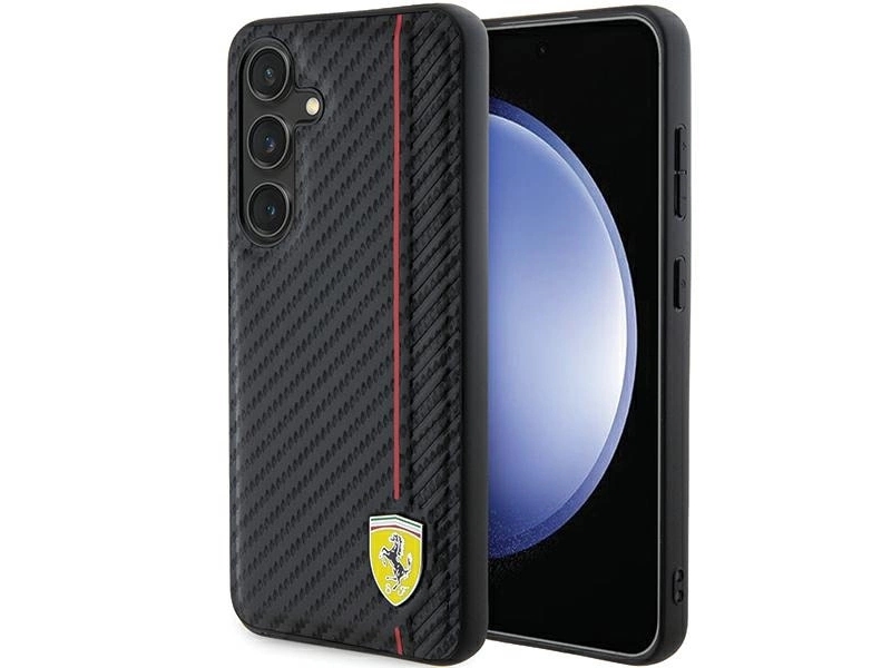 Ferrari Ferrari Fehcs24sn3dur S24 S921 Czarny/Schwarz Hartschalenkoffer Carbon Gedruckt Linie Nosize
