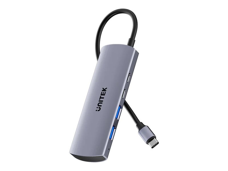Unitek Hub 4In1 Usb-C 10Gbps, 2X Usb-A Und 2X Usb-C H1112dgy01
