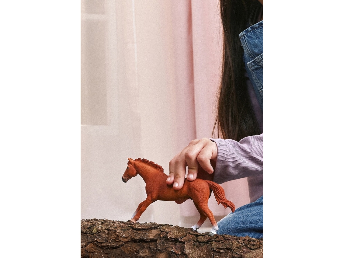 Schleich Spielzeugfigur Englisches Vollblut Hengst