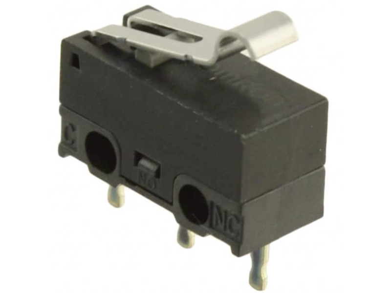 Omron D2f-L30 Microswitch 125 V/Ac 3 A 1 X On/(On) 1 Stk. Taske