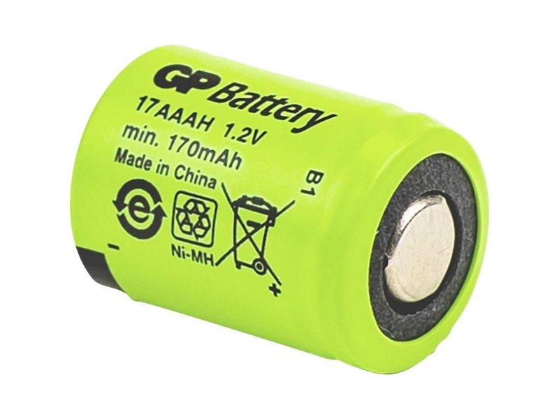GP GP Ni-MH Industrial 170 AAAH 1/3AAA Genopladeligt AA-batteri NiMH 1.2 V 170 mAh 1 stk