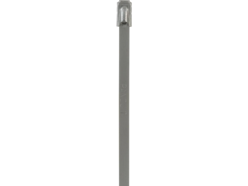 Panduit Stainless Steel Cable Tie, Standard, 2", Metal, 201 Mm