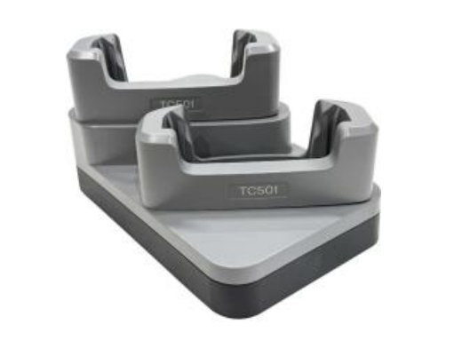 Zebra CRDCUP-TC5A-2D-B, Opladningsstation, Zebra, TC501, Sort, Grå, 1 stk