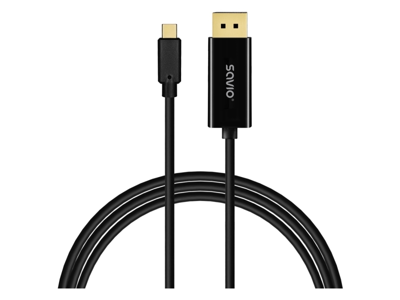 Savio Cl-207, 2 M, Usb C, 17,28 Gbit/S, Schwarz