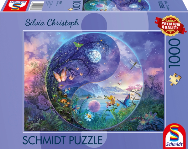 Schmidt Spiele 58593, 1000 Brikker, Dyr Og Planter, 12 År