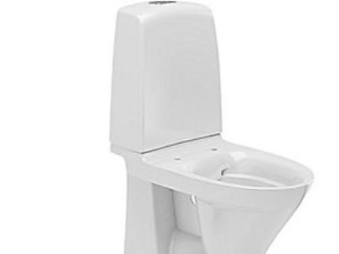 Ifö Spira Rimfree Gulvstående Toilet, Høj Model