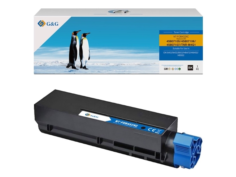 G&G 19416, 7000 Sider, Sort, 1 Stk