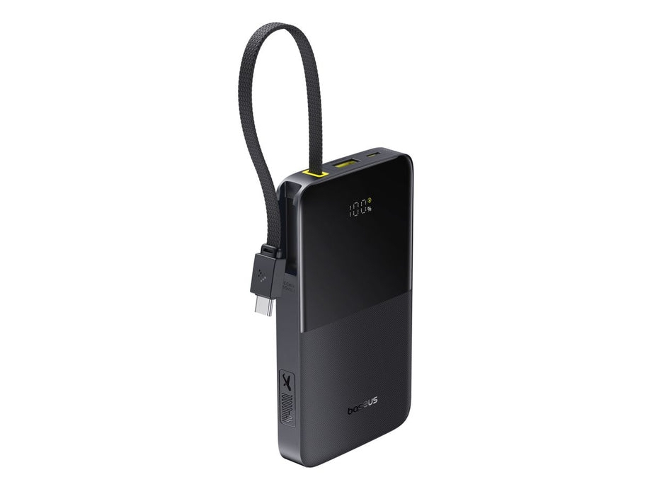 Baseus Enerfill Fc51 Bipow2 Pro, 10000 Mah, Lithium-Polymer (Lipo), Power Delivery, 22,5 V, 22,5 W, Schwarz