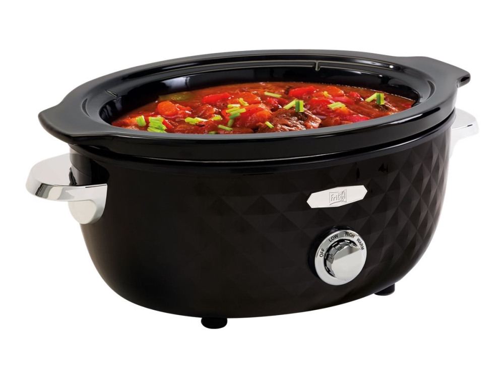 FRITEL Family SC 2290 - Långsam kokare - 5.5 liter - 210 W - svart/krom | Köksapparater - Köksmaskiner - Långkokare | GameStuff