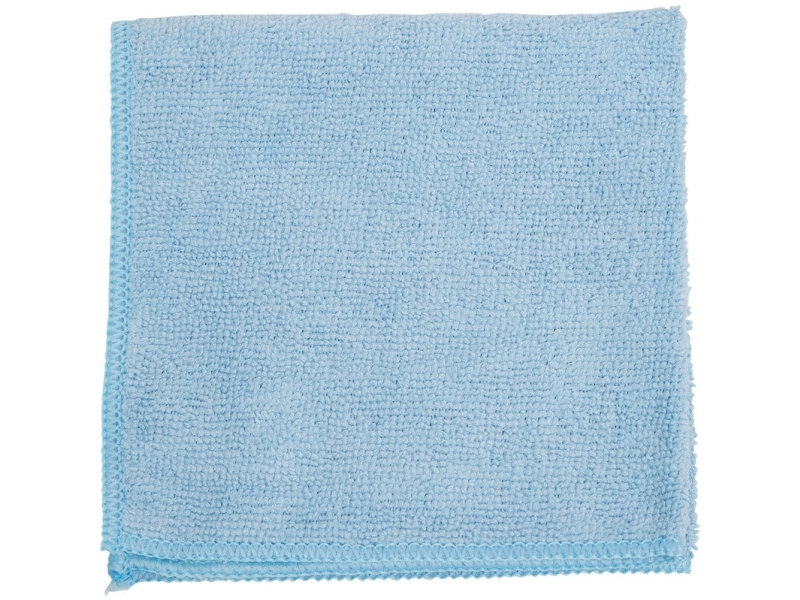 Mikrofiberklude, Blå 320Mmx320mm, Pakke A 20 Stk