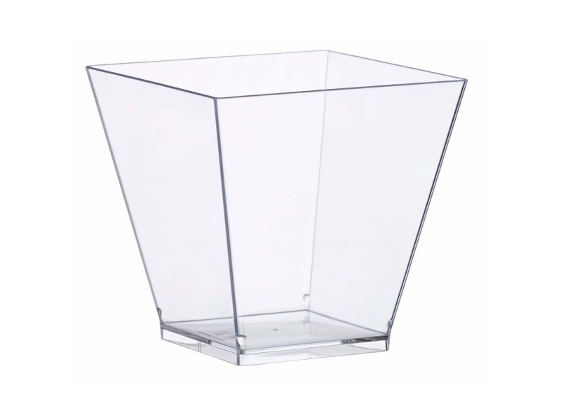 Dessertbecher Auf Fuß Kova 220 Ml Klar 72X72x72 Mm, 400 St./Karton