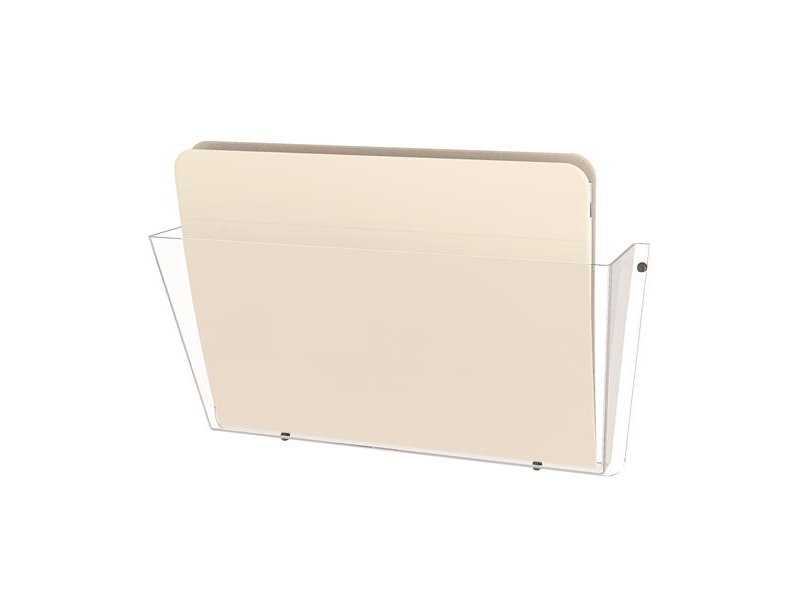 Deflecto 63201, A4, Polyester, Transparent, Unbreakable, 368,3 Mm, 76,2 Mm